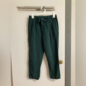 🟢BOGO FREE🟢 Zara linen cropped pants